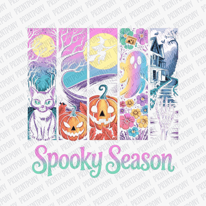 Spooky Season Neon DTF Transfer - PrintPony™