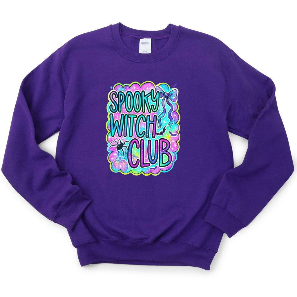 Spooky Witch Club Iridescent DTF Transfer - PrintPony