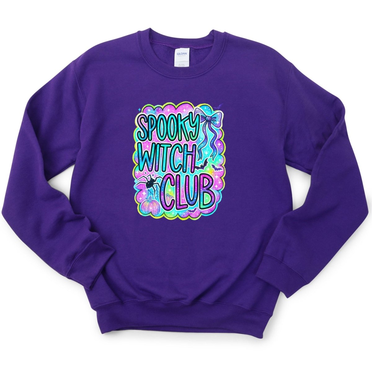 Spooky Witch Club Iridescent DTF Transfer - PrintPony