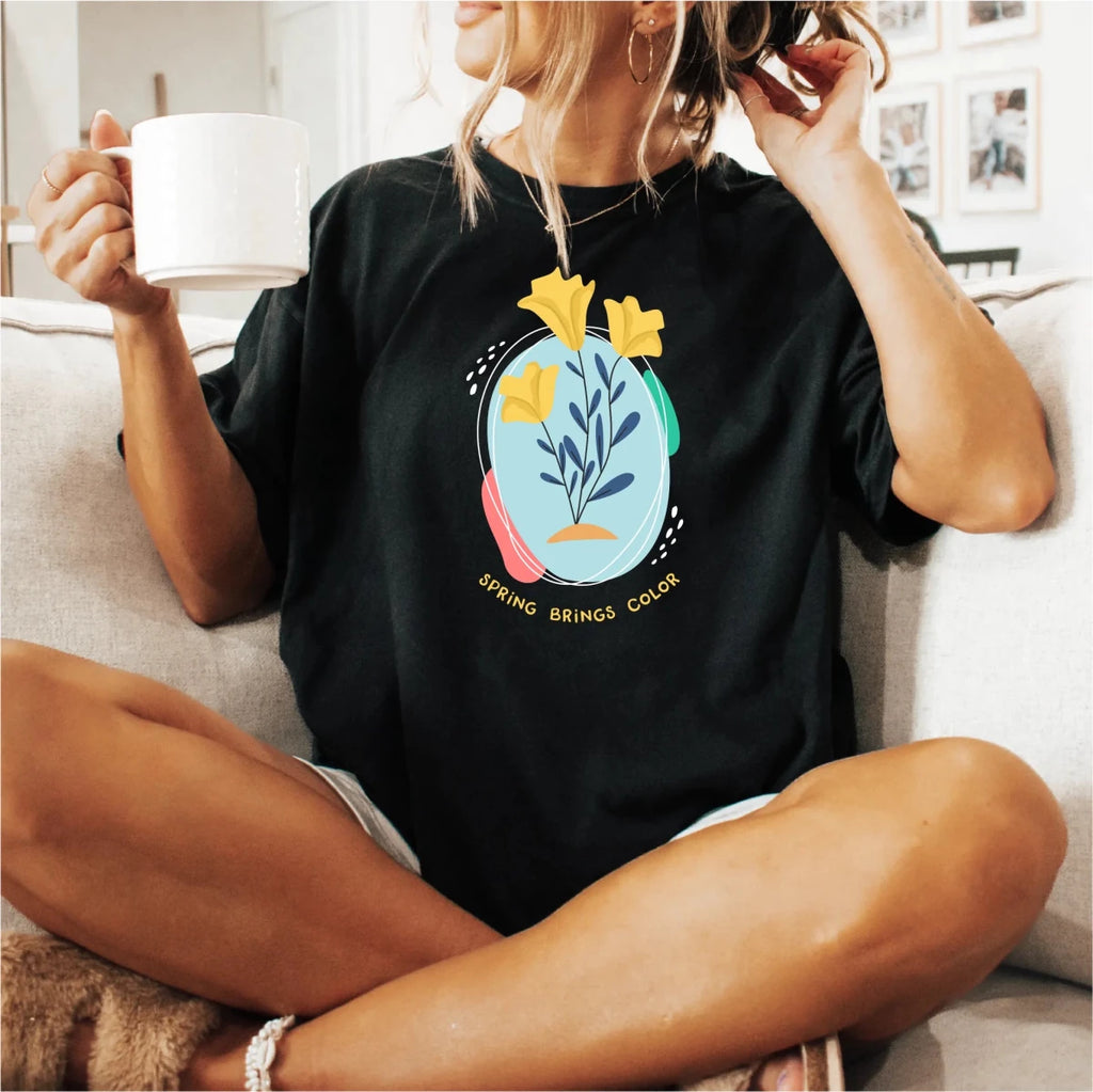 Spring Brings Color DTF Transfer - PrintPony