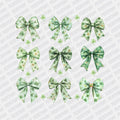 St. Patrick's Day Coquette Ribbons DTF Transfer - Print Pony™