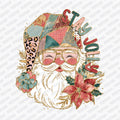 Stay Jolly Patchwork Santa DTF transfer - PrintPony