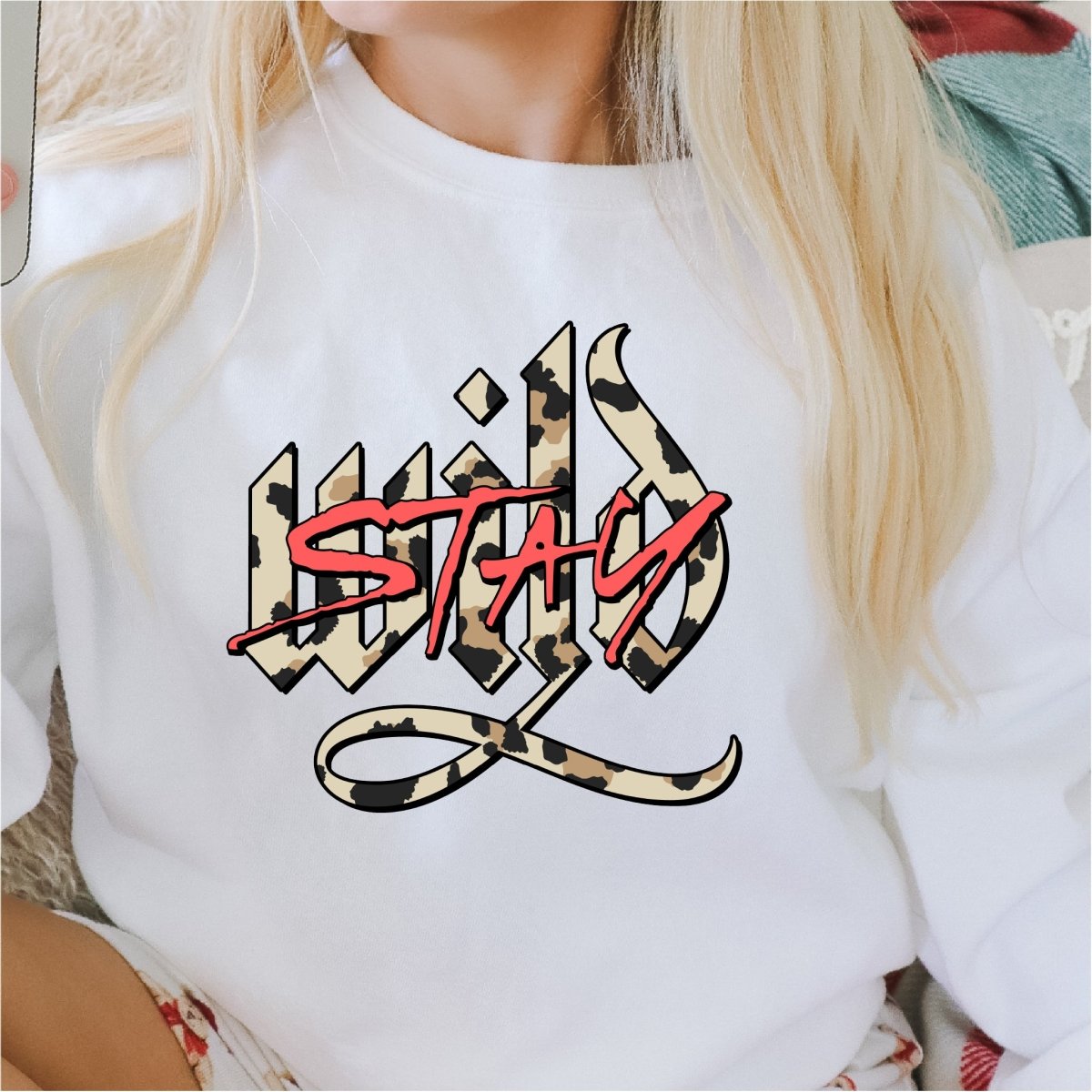 Stay Wild Leopard Print DTF transfer - PrintPony