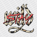 Stay Wild Leopard Print DTF transfer - PrintPony