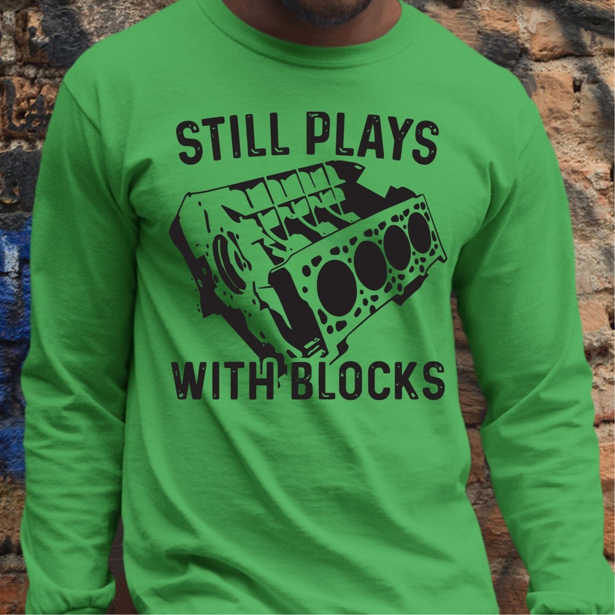 Still Plays with Blocks DTF Transfer - PrintPony®