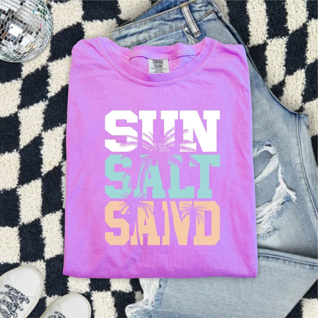 Sun, Salt, Sand - DTF transfer - PrintPony