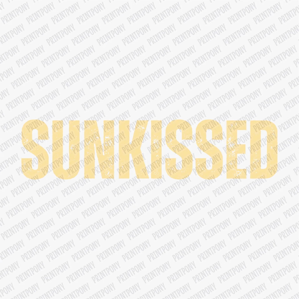 Sunkissed DTF Transfer - PrintPony