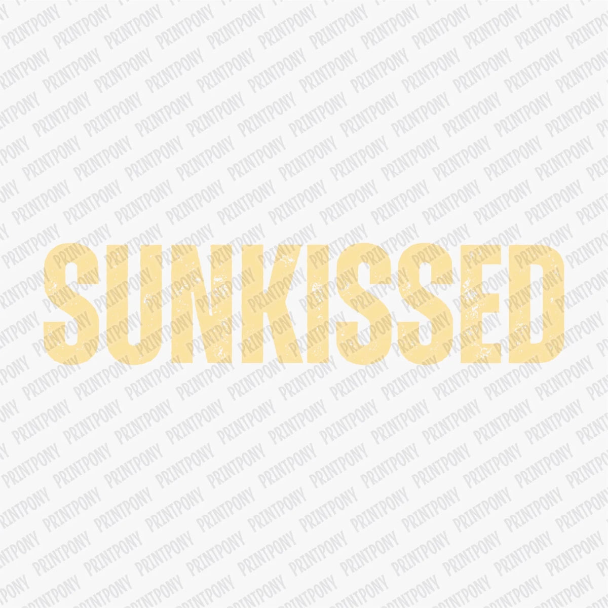 Sunkissed DTF Transfer - PrintPony