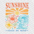 Sunshine State of Mind - DTF transfer - PrintPony