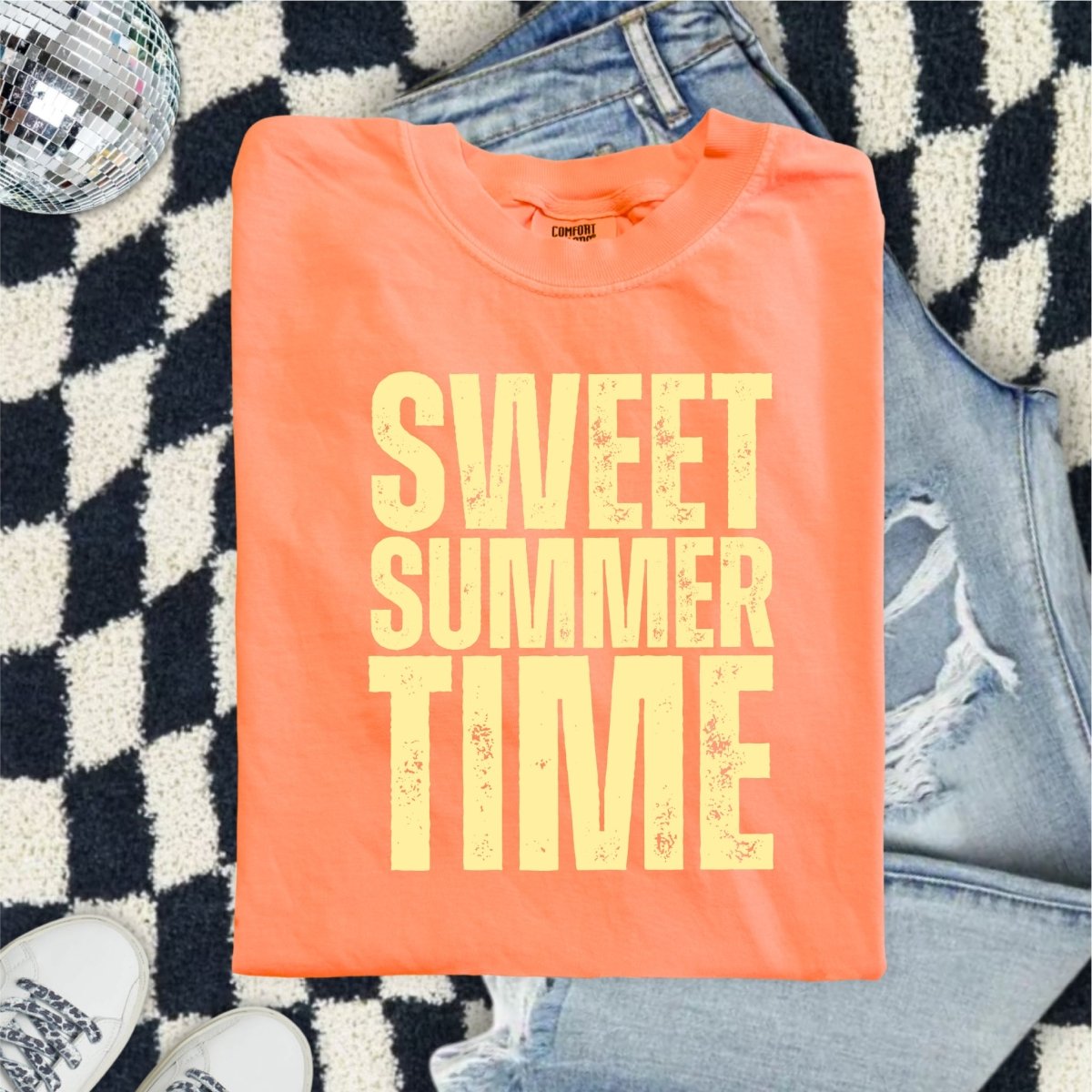 Sweet Summer Time Neon DTF transfer - PrintPony