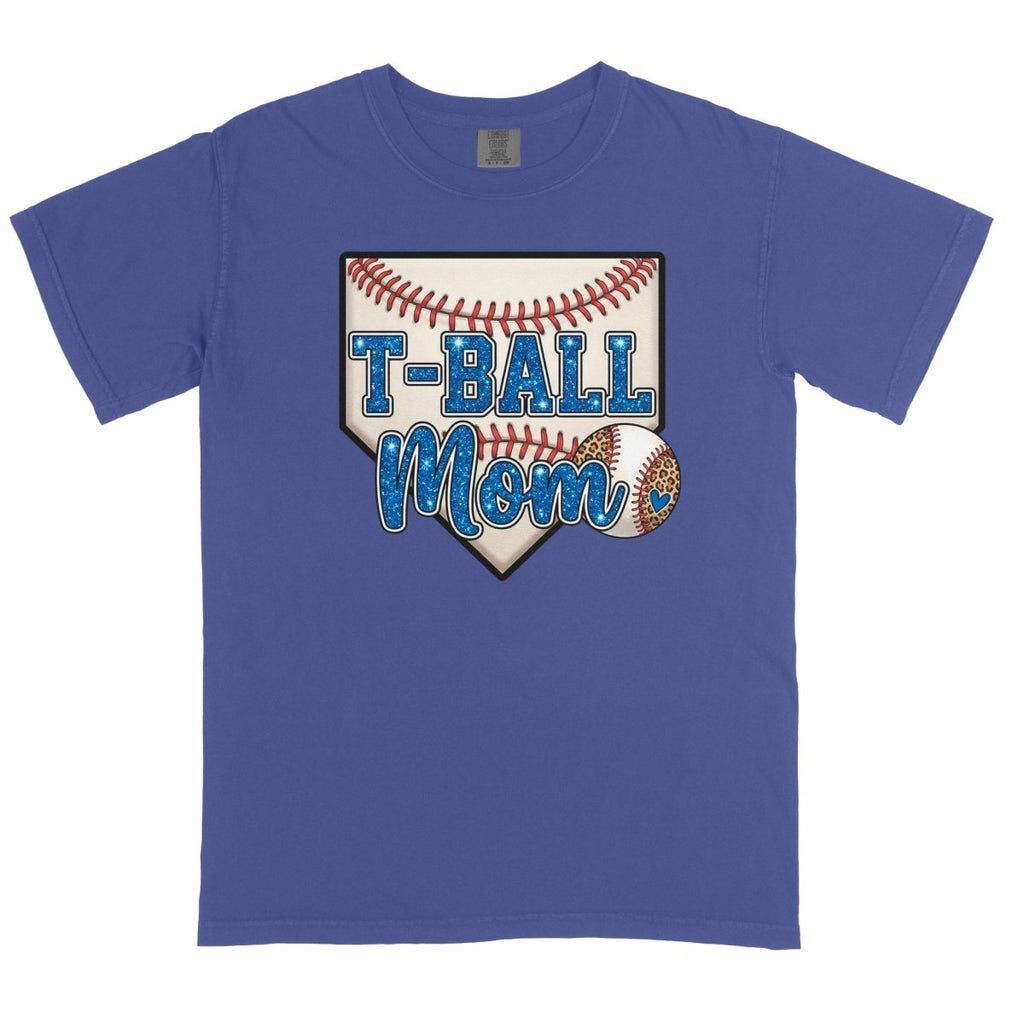 T - Ball Mom Home Plate DTF Transfer - PrintPony