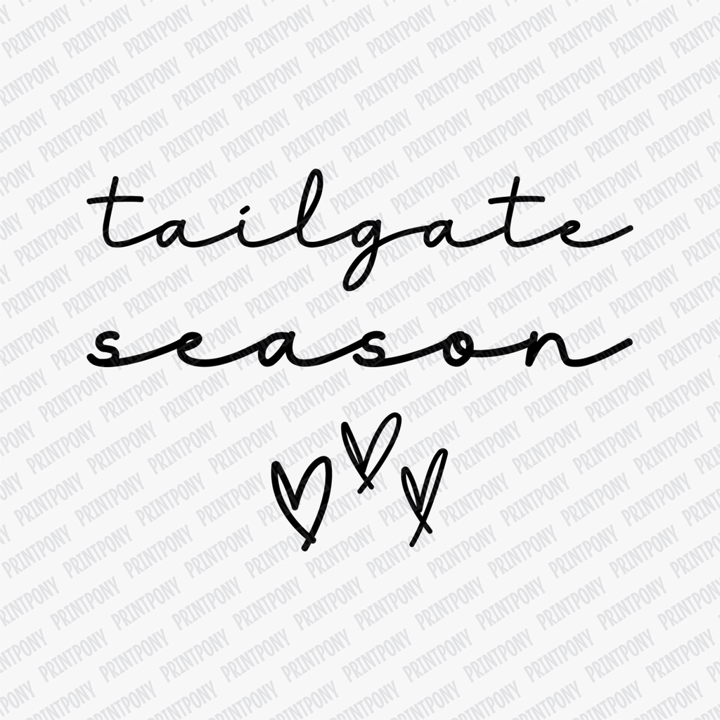 Tailgate Season DTF Transfer - PrintPony™