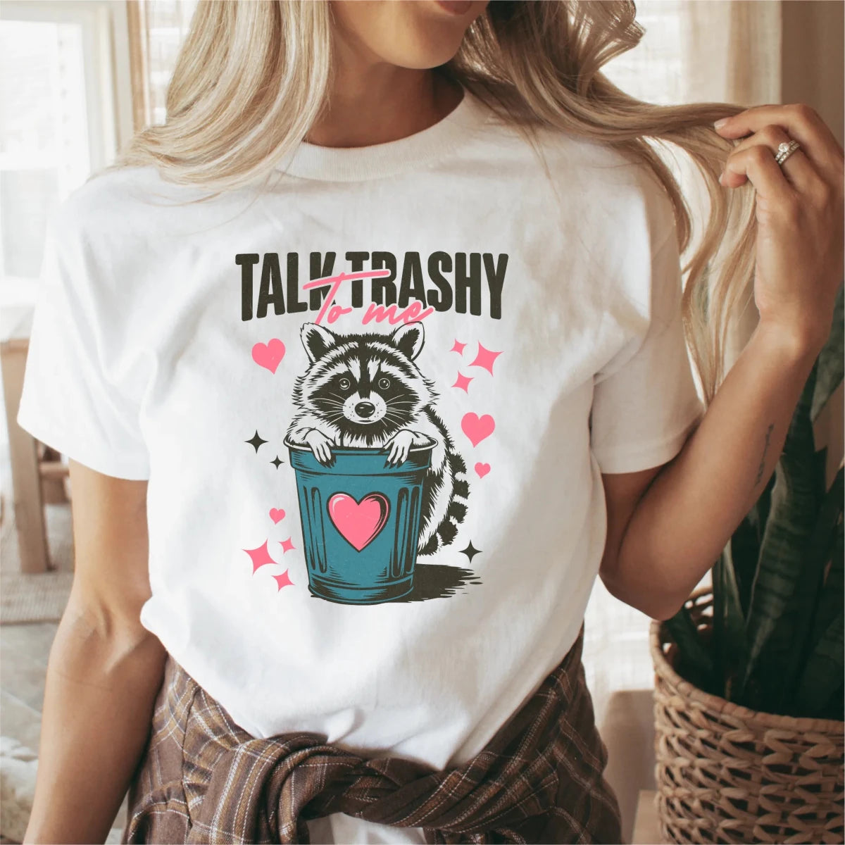 Talk Trashy to Me Valentine DTF Transfer - PrintPony