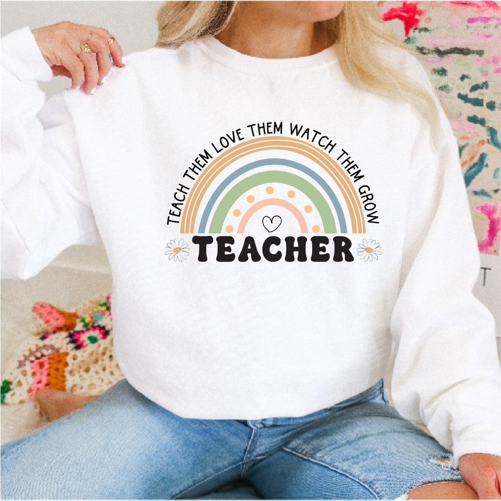 Teach Them, Love Them, Watch Them Grow DTF Transfer - PrintPony™