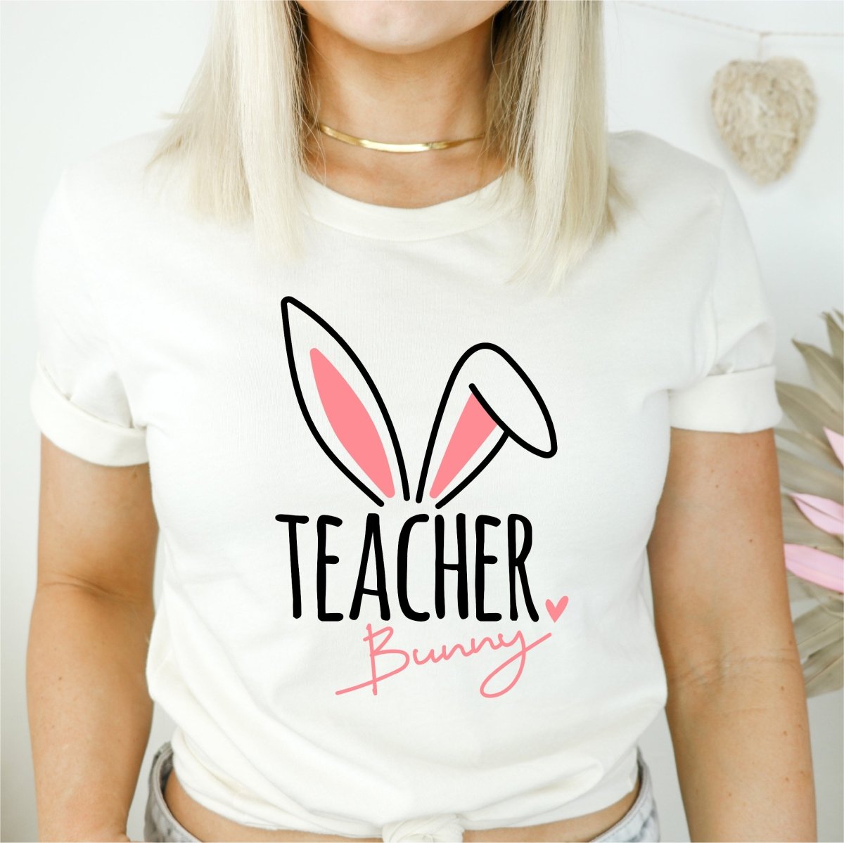 Teacher Bunny DTF Transfer - Print Pony™