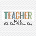 Teacher Mode DTF Transfer - PrintPony™