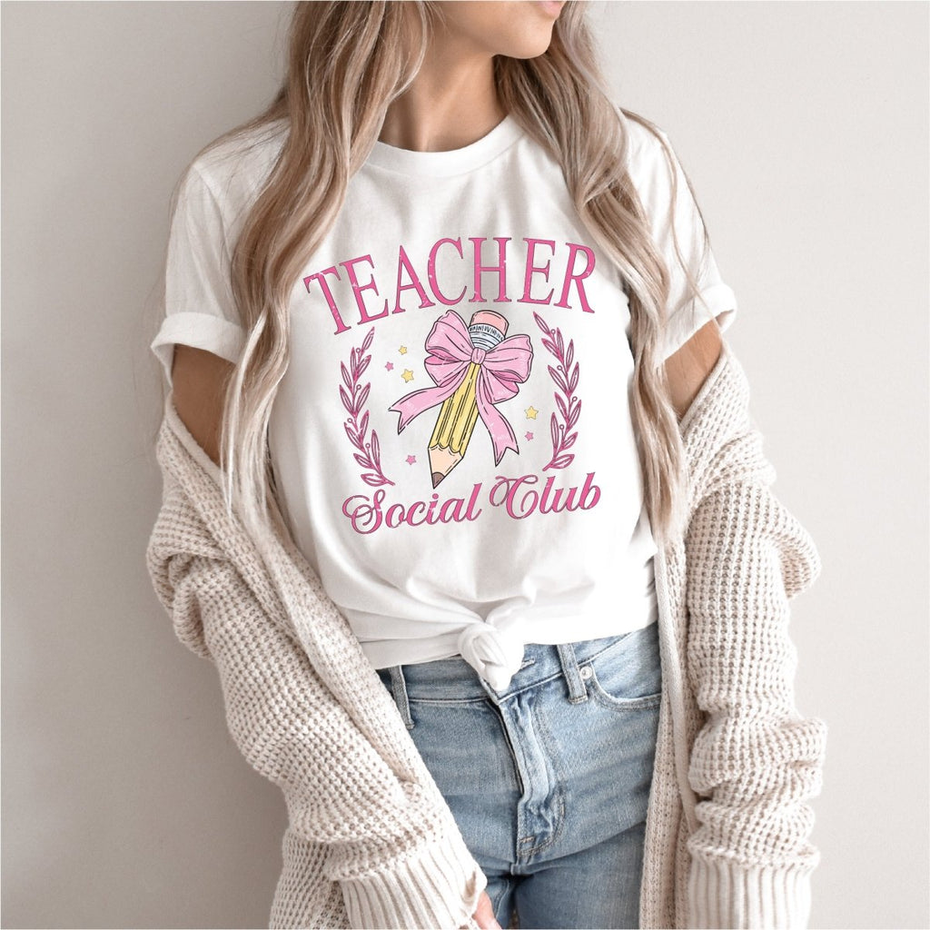 Teacher Social Club - DTF Transfer - PrintPony
