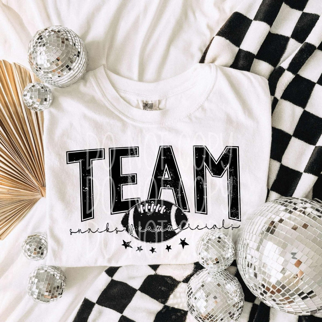 Team Snacks and Commercials DTF Transfer - PrintPony™