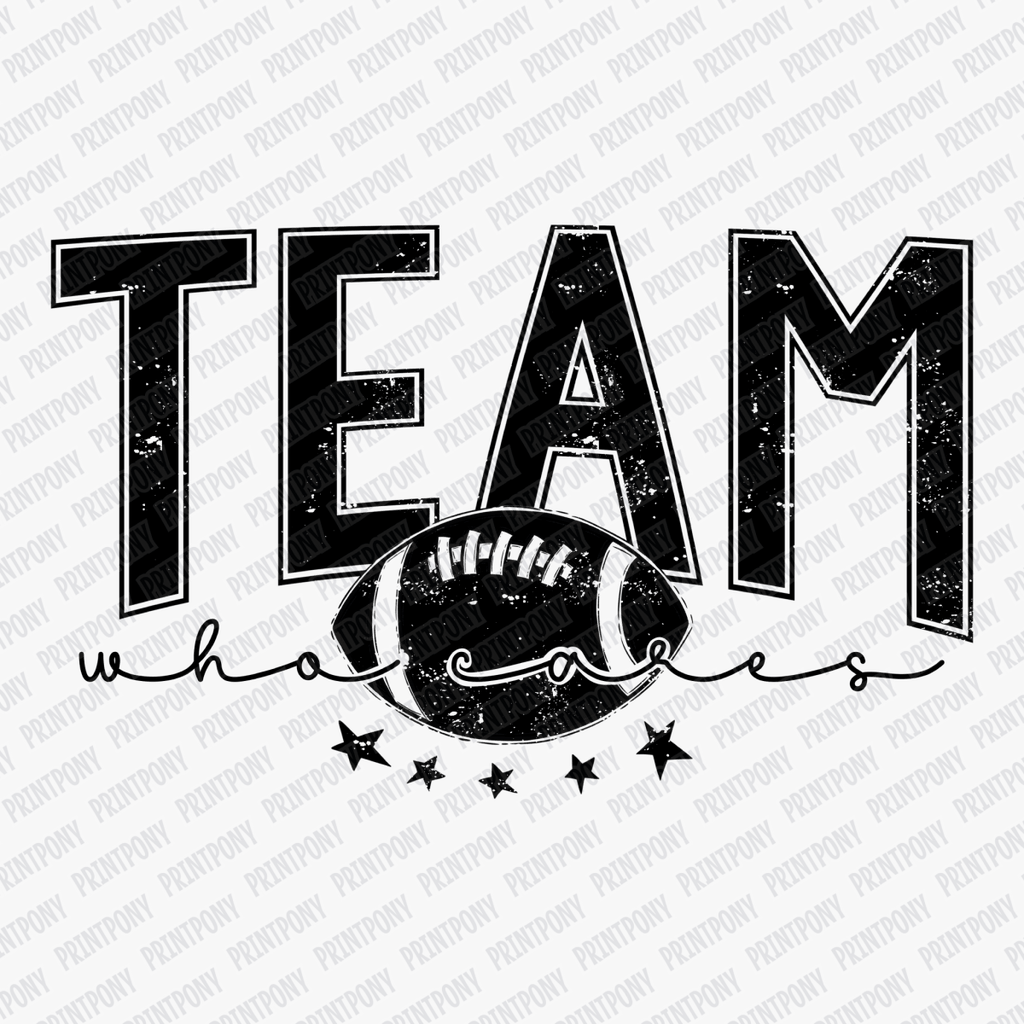 Team Who Cares DTF Transfer - PrintPony™