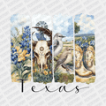 Texas Brushstroke DTF Transfer - PrintPony
