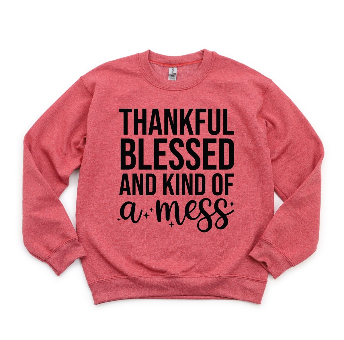 Thankful Blessed and Kind of a Mess - DTF Transfer - PrintPony™