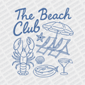 The Beach Club - DTF transfer - PrintPony