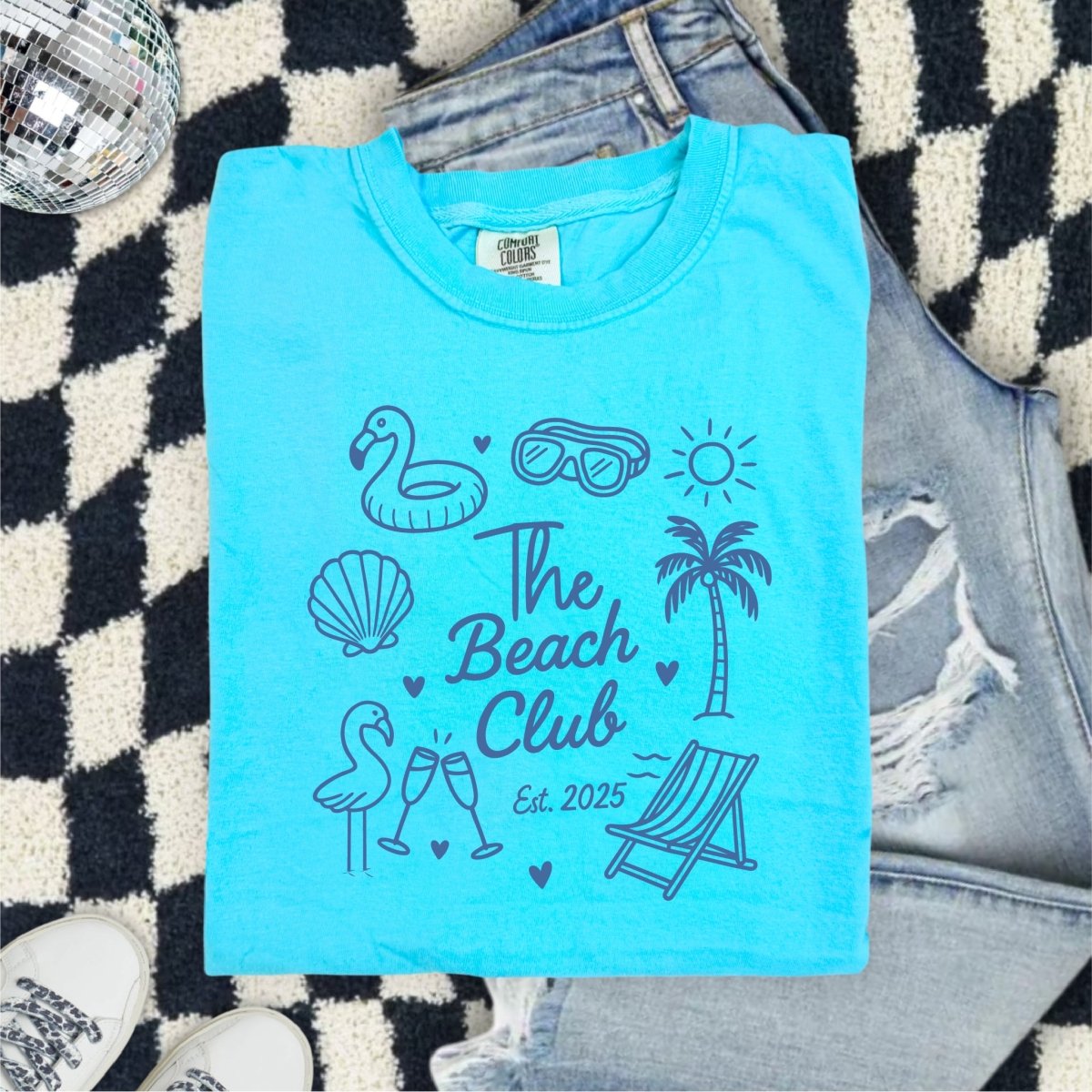 The Beach Club EST. 2025 - DTF transfer - PrintPony