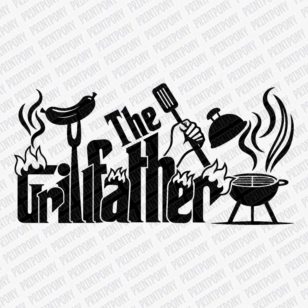 The GrillFather DTF Transfer - PrintPony®