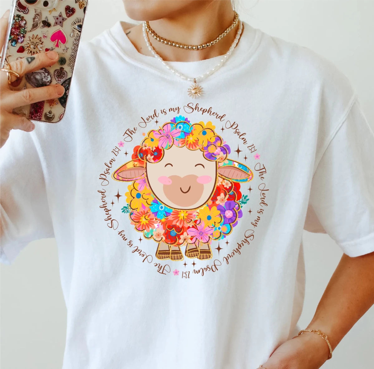 The Lord Is My Shepherd Easter DTF Transfer - PrintPony