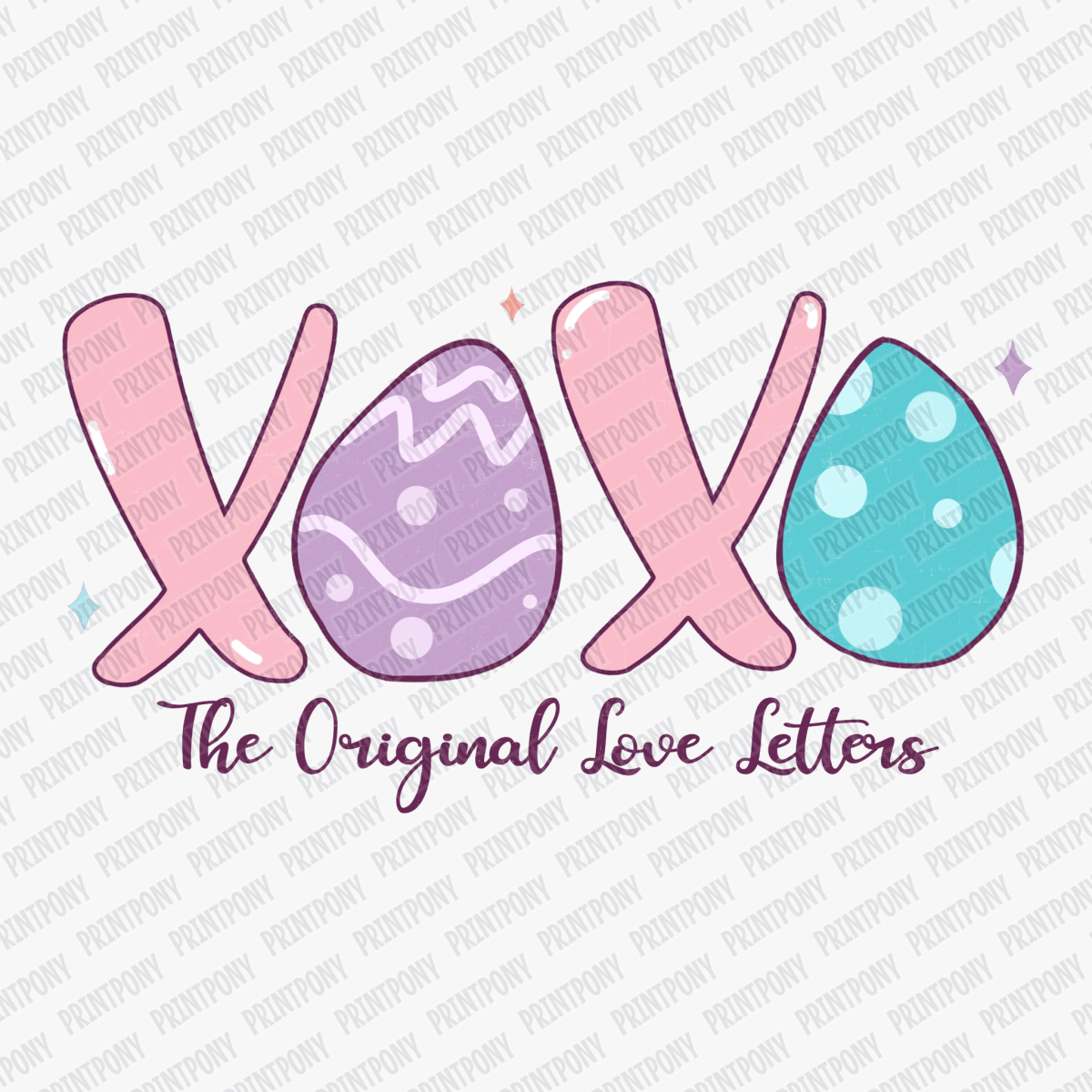 The Original Love Letters (Color) DTF Transfer - PrintPony