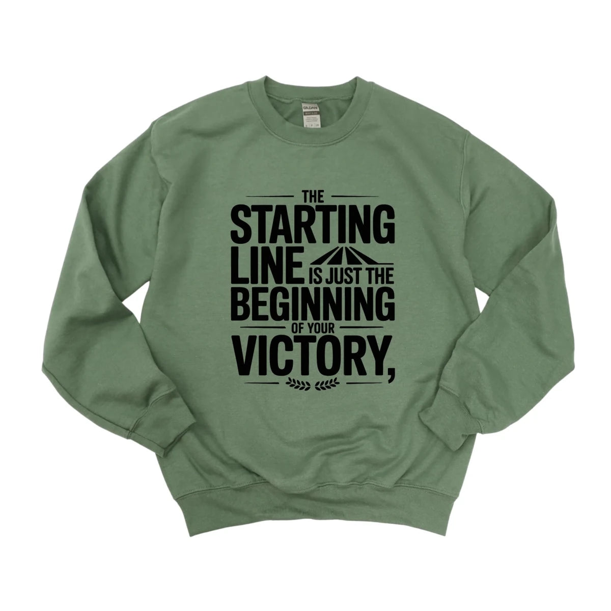 The Starting Line Is the Beginning of Victory DTF Transfer - PrintPony