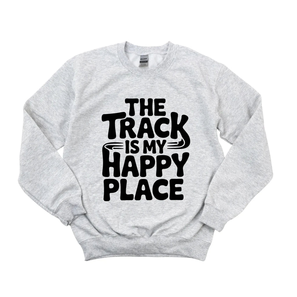 The Track Is My Happy Place DTF Transfer - PrintPony