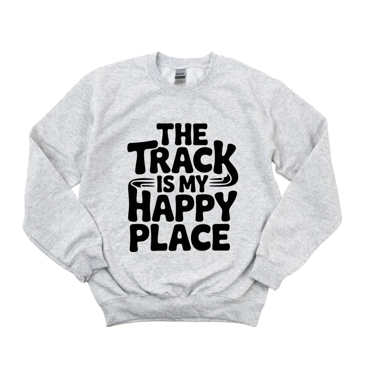 The Track Is My Happy Place DTF Transfer - PrintPony