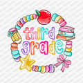 Third Grade Bracelet Design DTF transfer - PrintPony