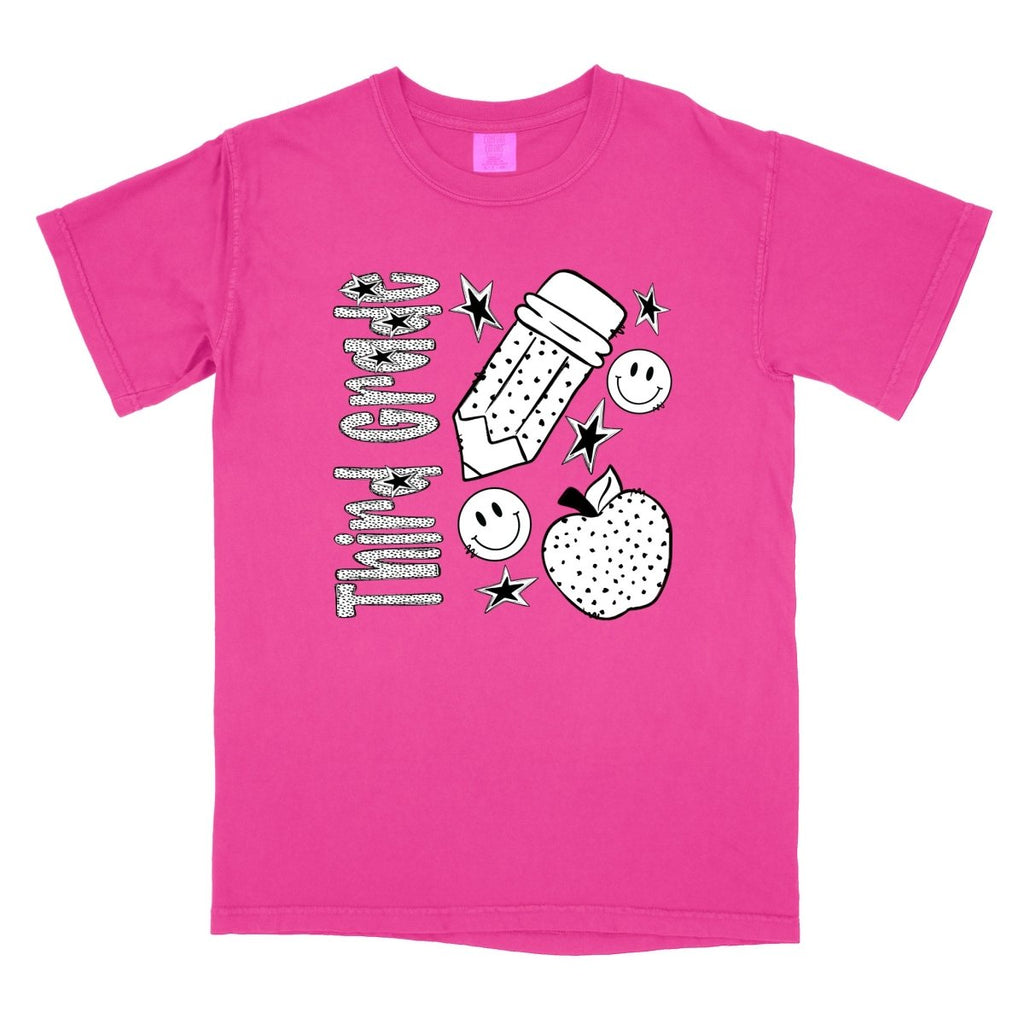 Third Grade Dotted DTF transfer - PrintPony