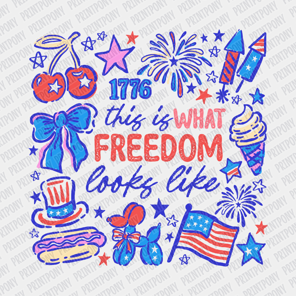 This is what Freedom Looks like - DTF Transfer - PrintPony