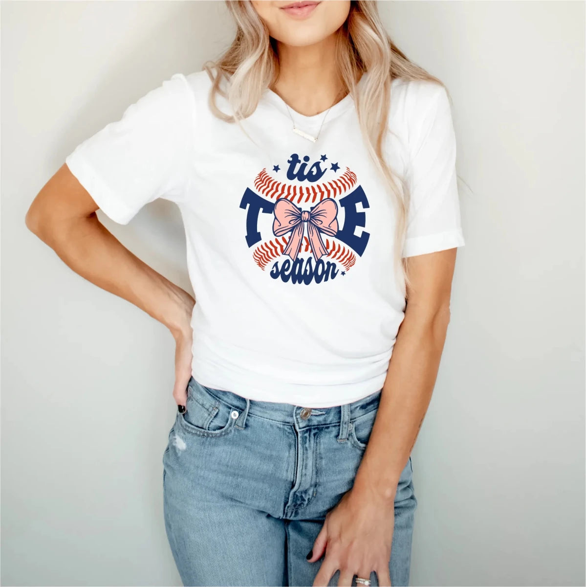 Tis The Season Baseball DTF Transfer - PrintPony