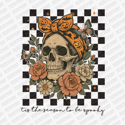 Tis the Season to Be Spooky Halloween DTF Transfer - PrintPony™