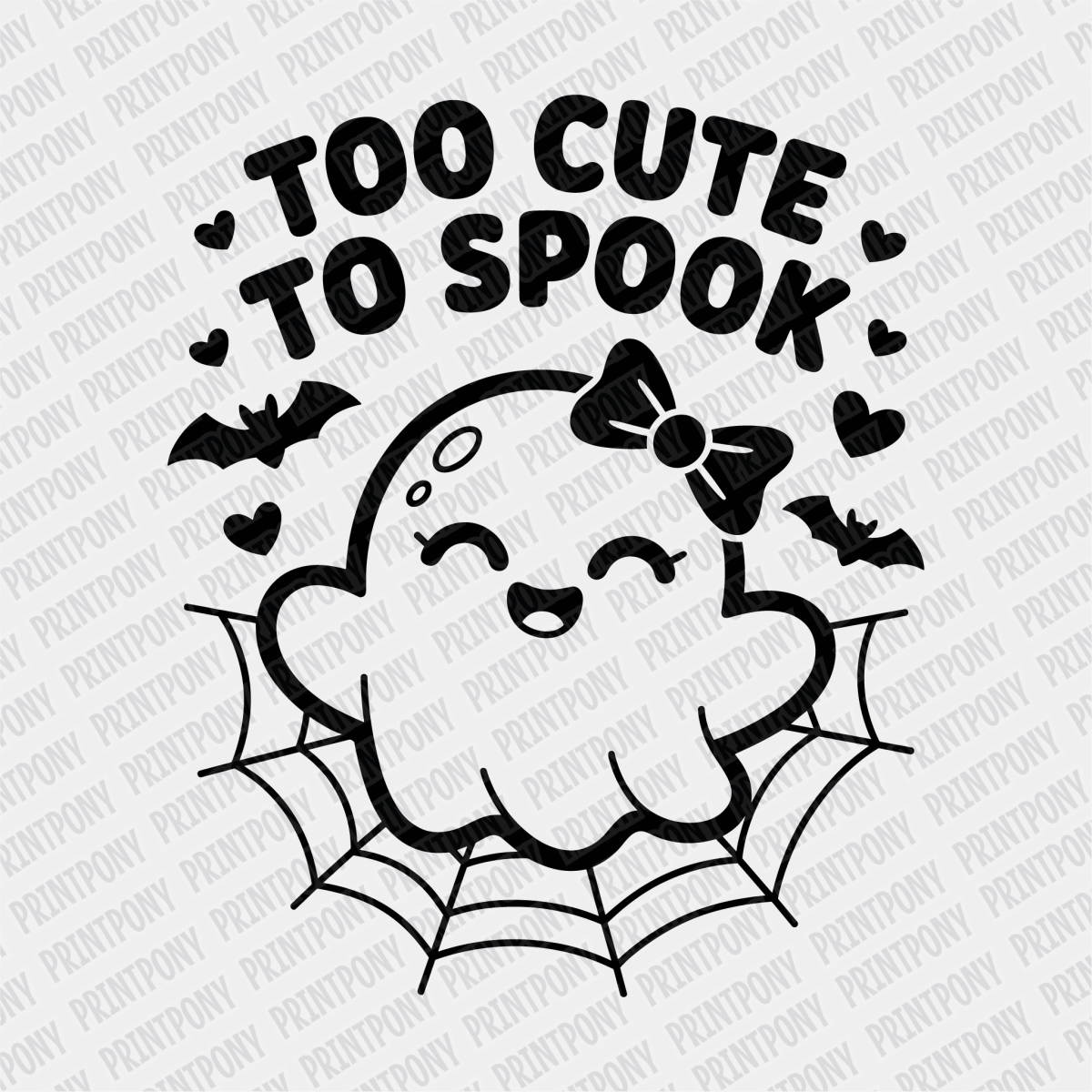 Too Cute to Spook DTF Transfer - PrintPony™