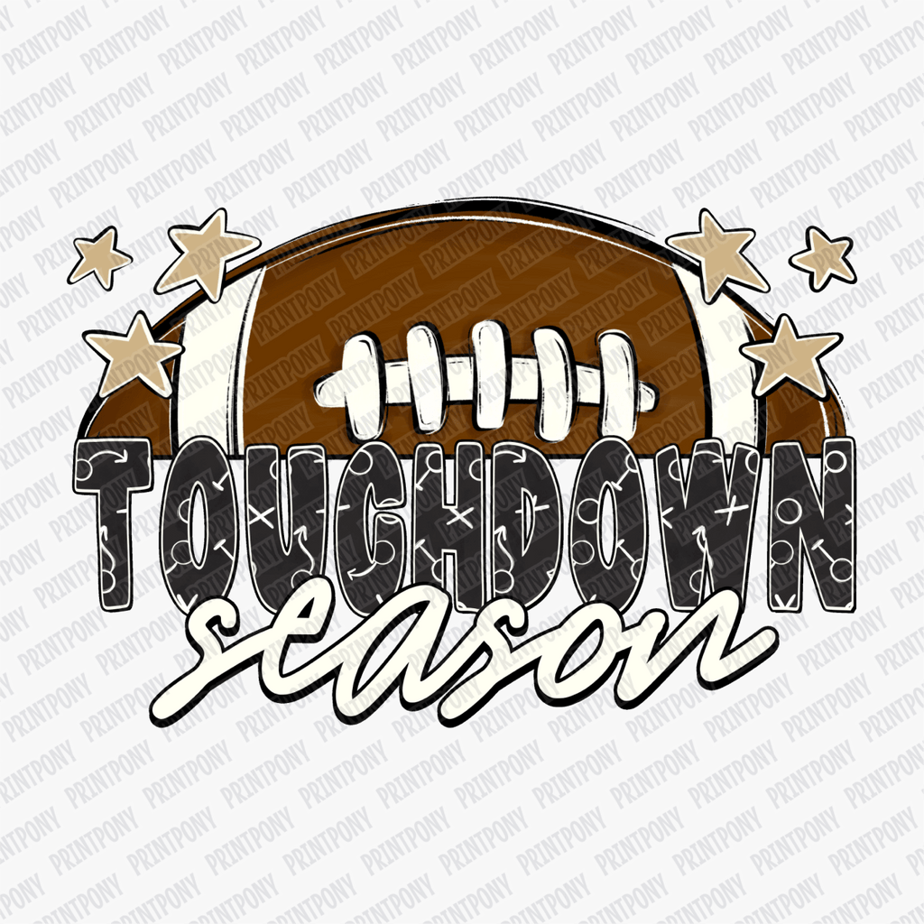 Touchdown Season Football DTF Transfer - PrintPony™