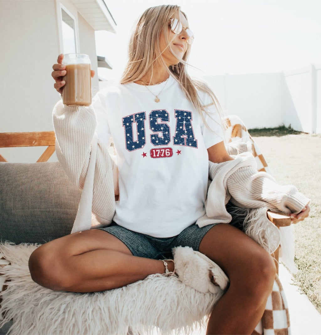 USA 1776 Patriotic DTF Transfer - PrintPony