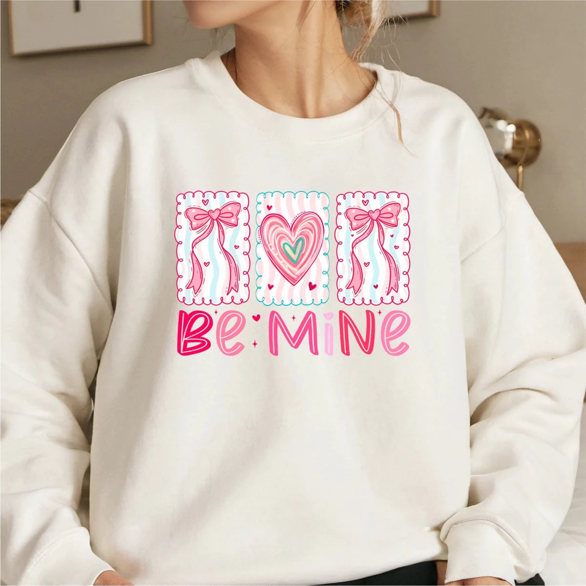 Valentine's Coquette Be Mine | Valentine's Day DTF Transfer - PrintPony