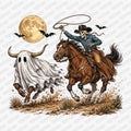 Halloween Western Cowboy - DTF Transfer