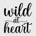Wild at Heart DTF transfer - PrintPony