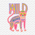 Wild Monkey DTF Transfer - PrintPony