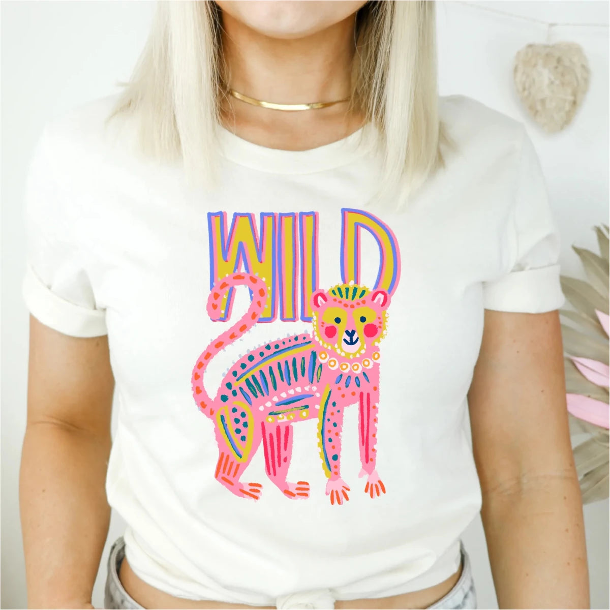 Wild Monkey DTF Transfer - PrintPony