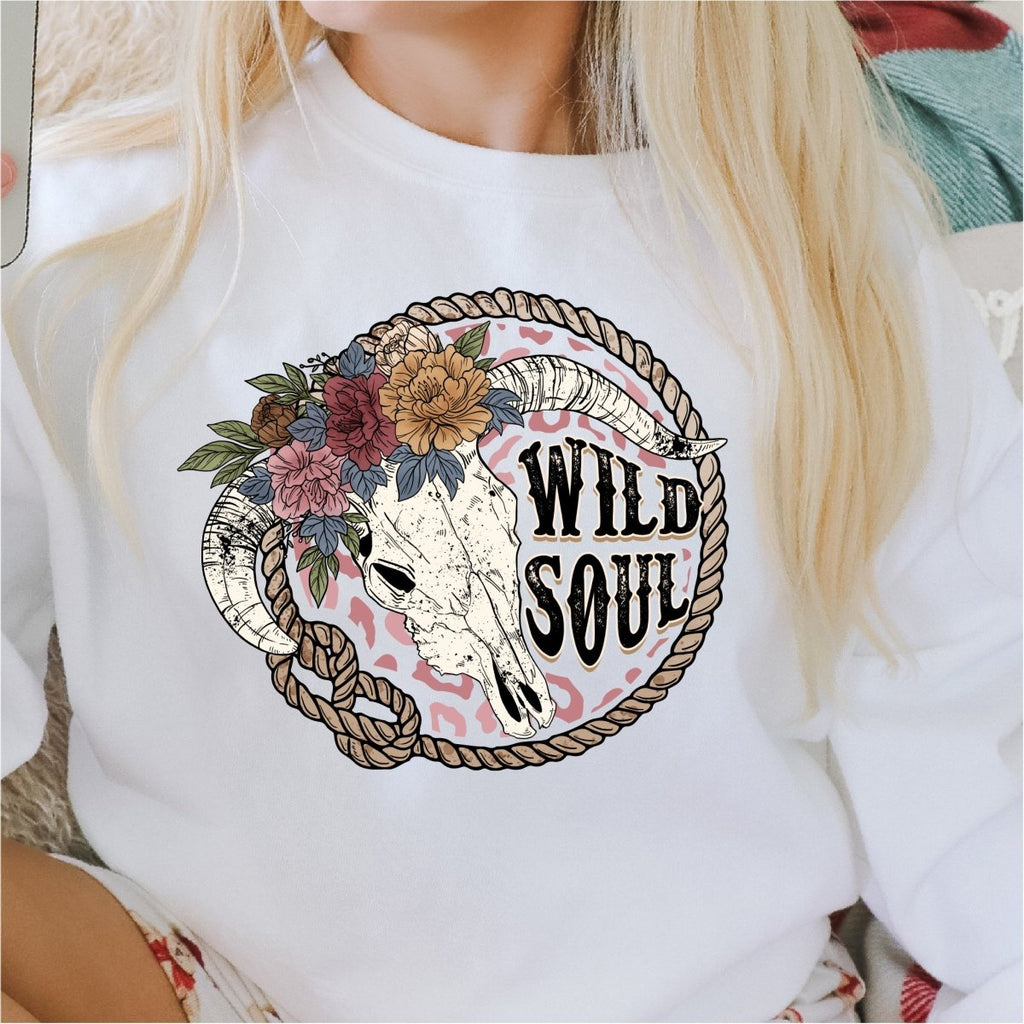 Wild Soul Floral Boho DTF transfer - PrintPony