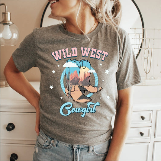 Wild West Cowgirl DTF Transfer - PrintPony