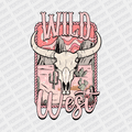 Wild West Design (with pocket) DTF Transfer - PrintPony