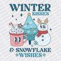 Winter Kisses & Snowflake wishes DTF transfer - Print Pony‚Äö√ë¬¢
